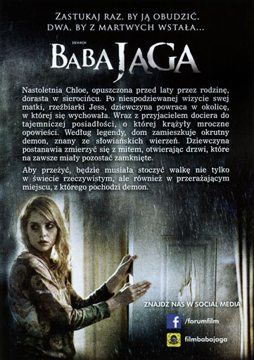 Tył ulotki filmu 'Baba Jaga'