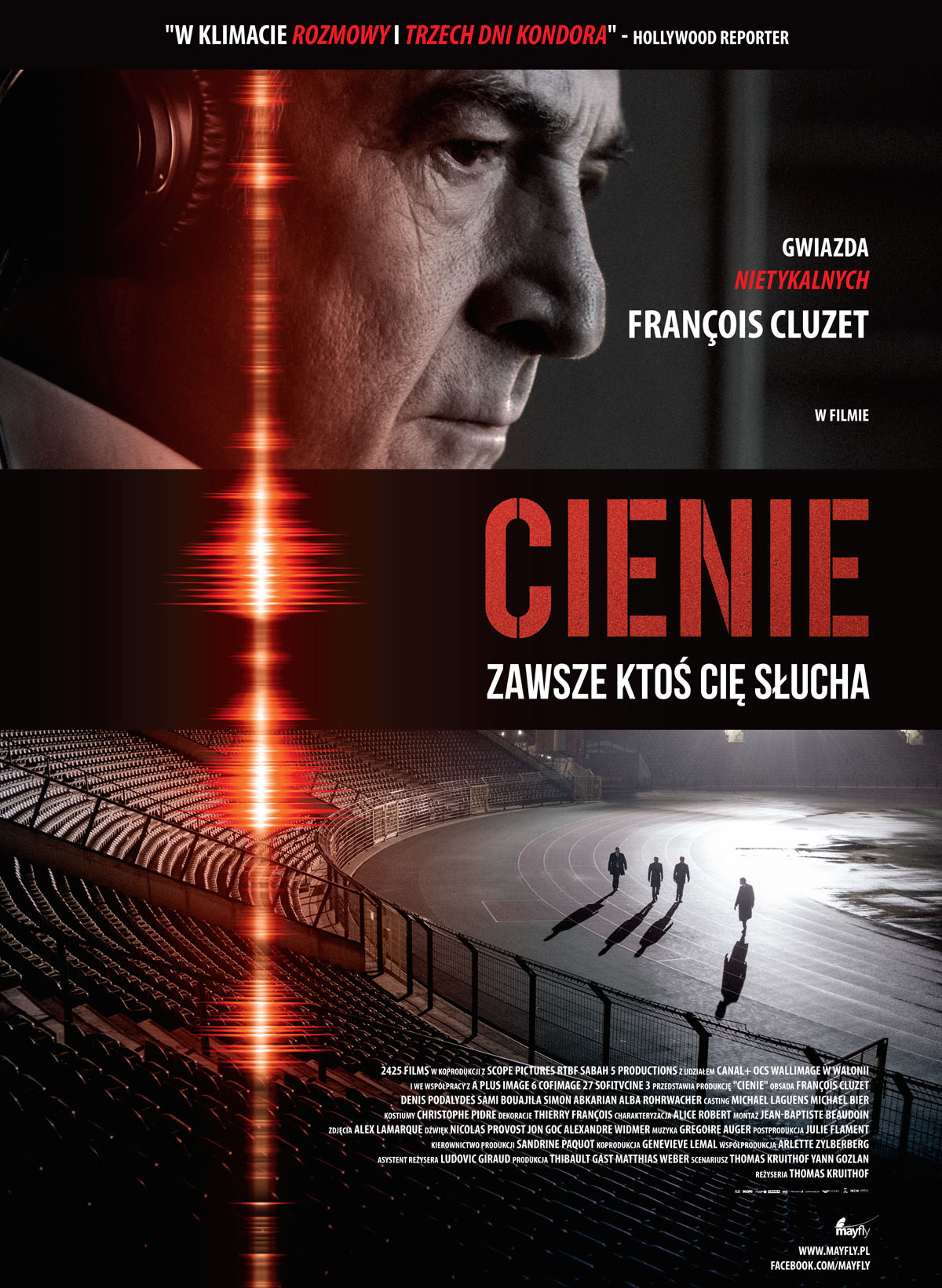 Polski plakat filmu 'Cienie'