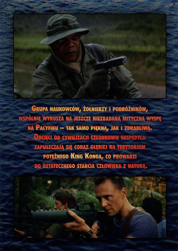 Tył ulotki filmu 'Kong: Wyspa Czaszki'