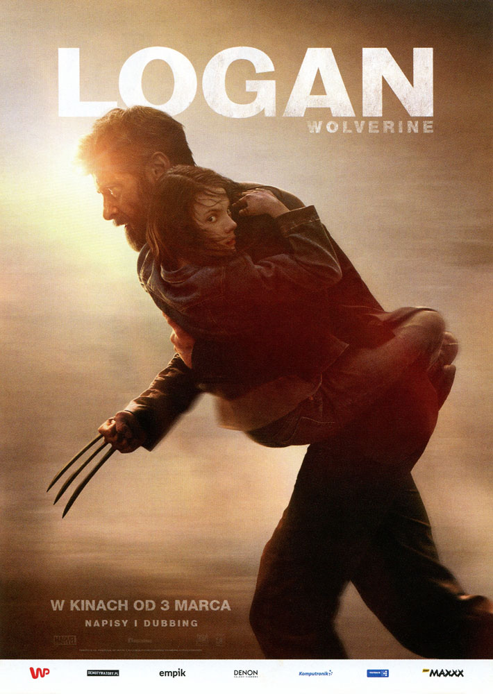 Ulotka filmu 'Logan (przód)'