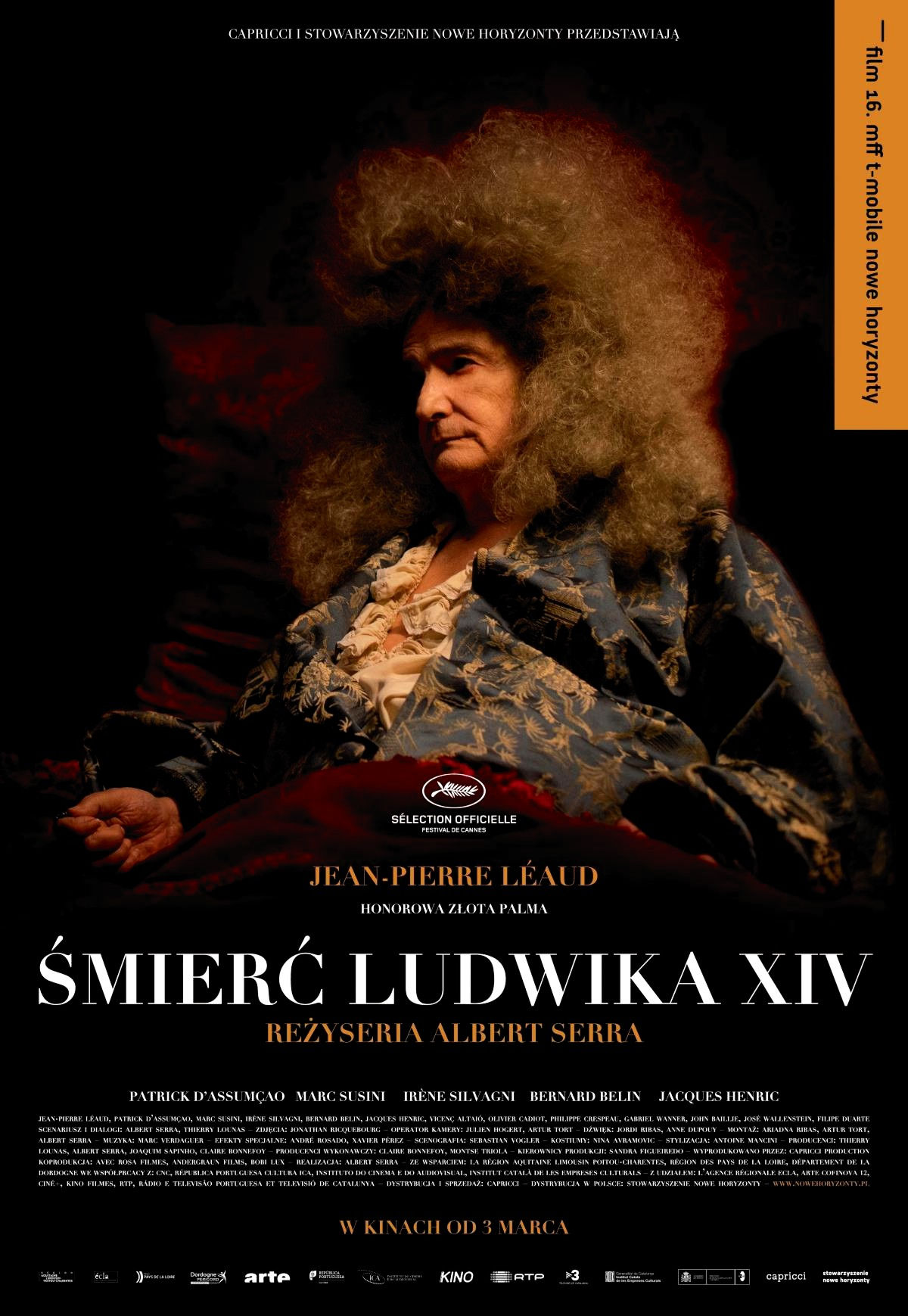 Polski plakat filmu 'Śmierć Ludwika XIV'