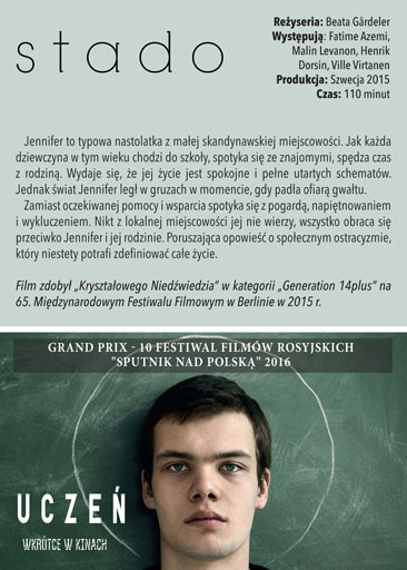 Tył ulotki filmu 'Stado'