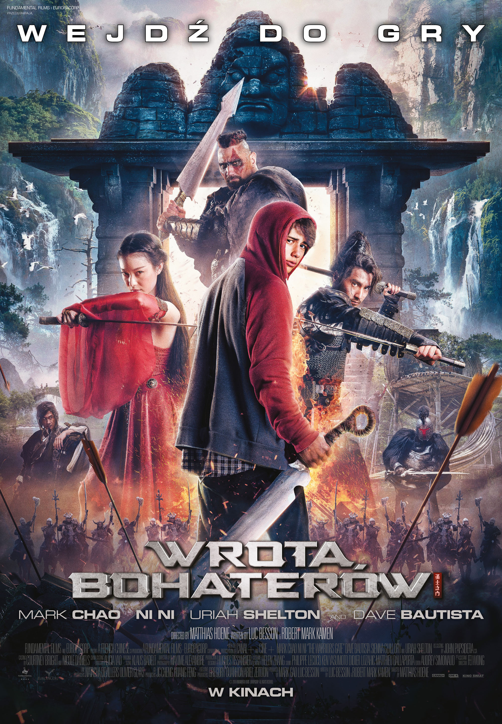 Polski plakat filmu 'Wrota Bohaterów'