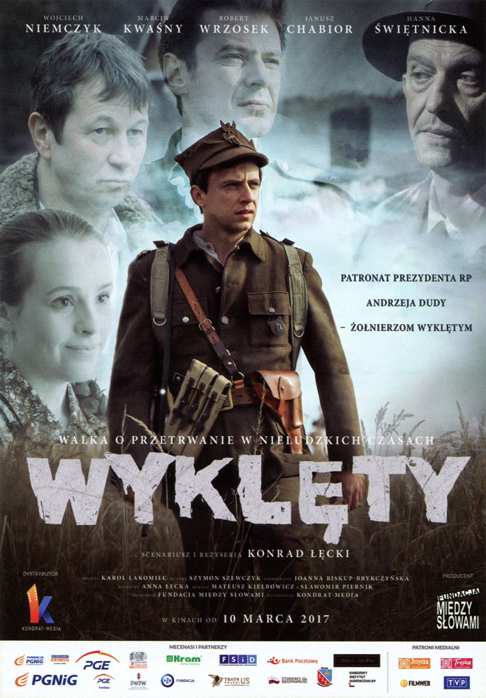 Ulotka filmu 'Wyklęty (przód)'