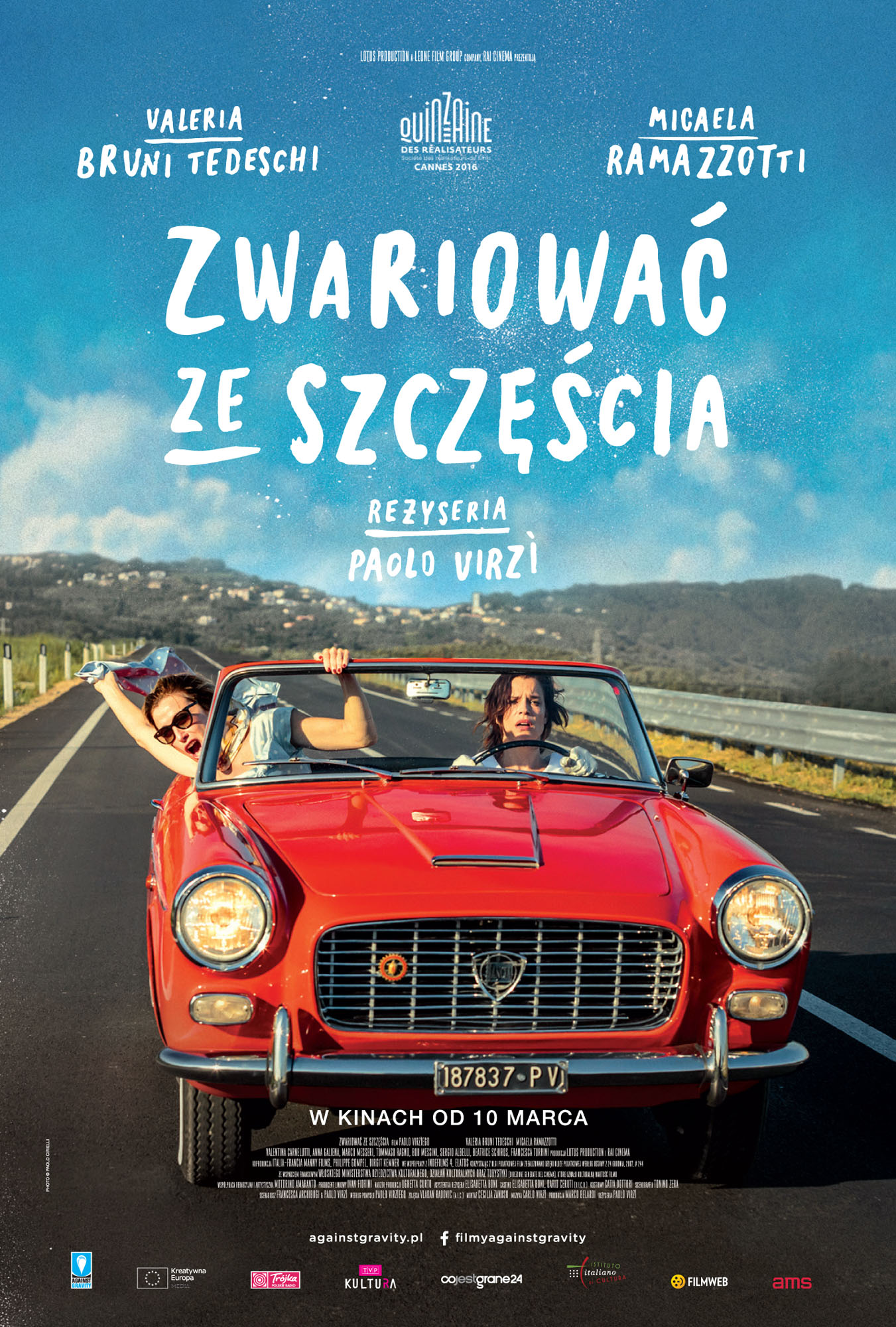 Ulotka filmu 'Zwariować Ze Szczęścia (przód)'