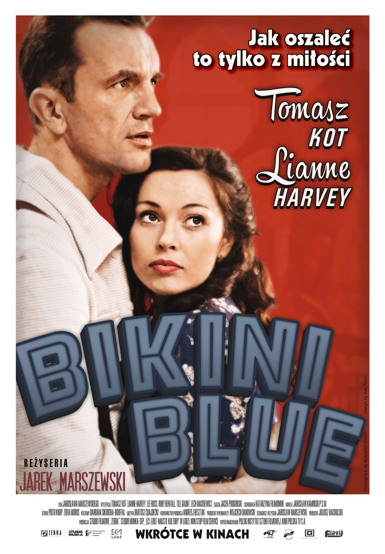 Polski plakat filmu 'Bikini Blue'
