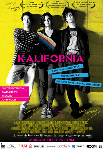Polski plakat filmu 'Kalifornia'