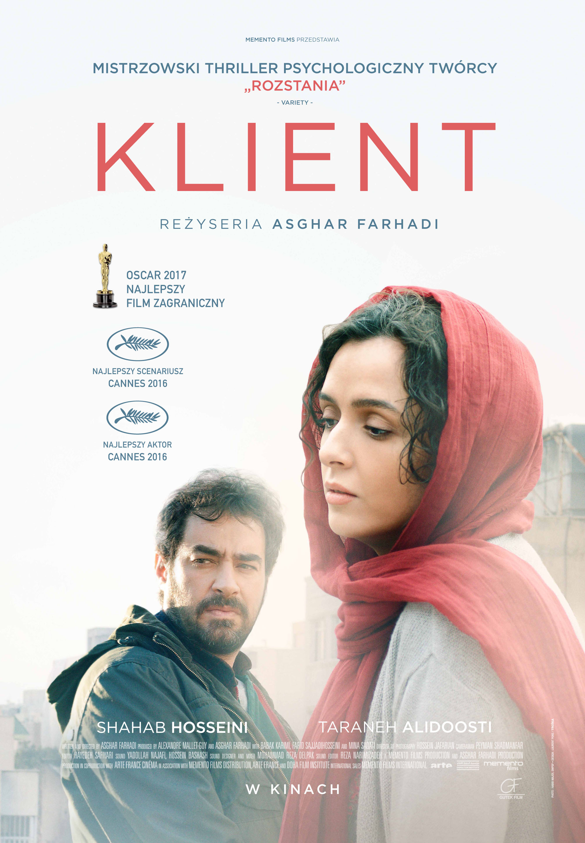 Polski plakat filmu 'Klient'