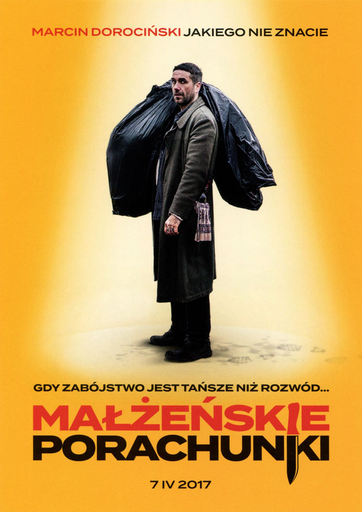Ulotka filmu 'Małżeńskie Porachunki (przód)'