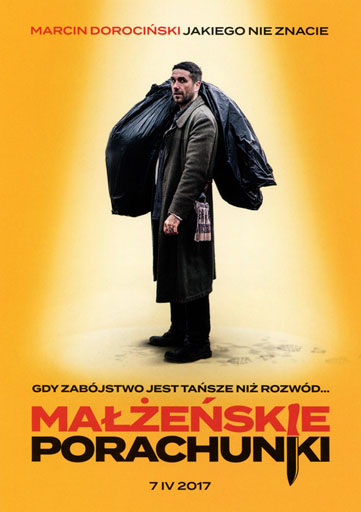 Przód ulotki filmu 'Małżeńskie porachunki'
