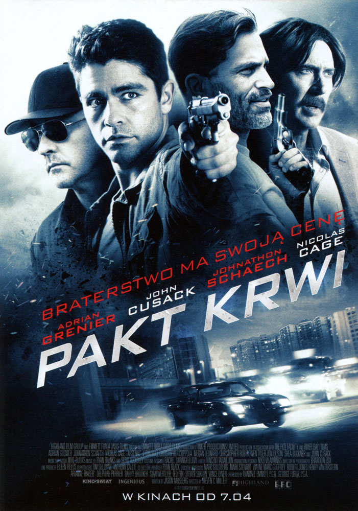 Ulotka filmu 'Pakt Krwi (przód)'