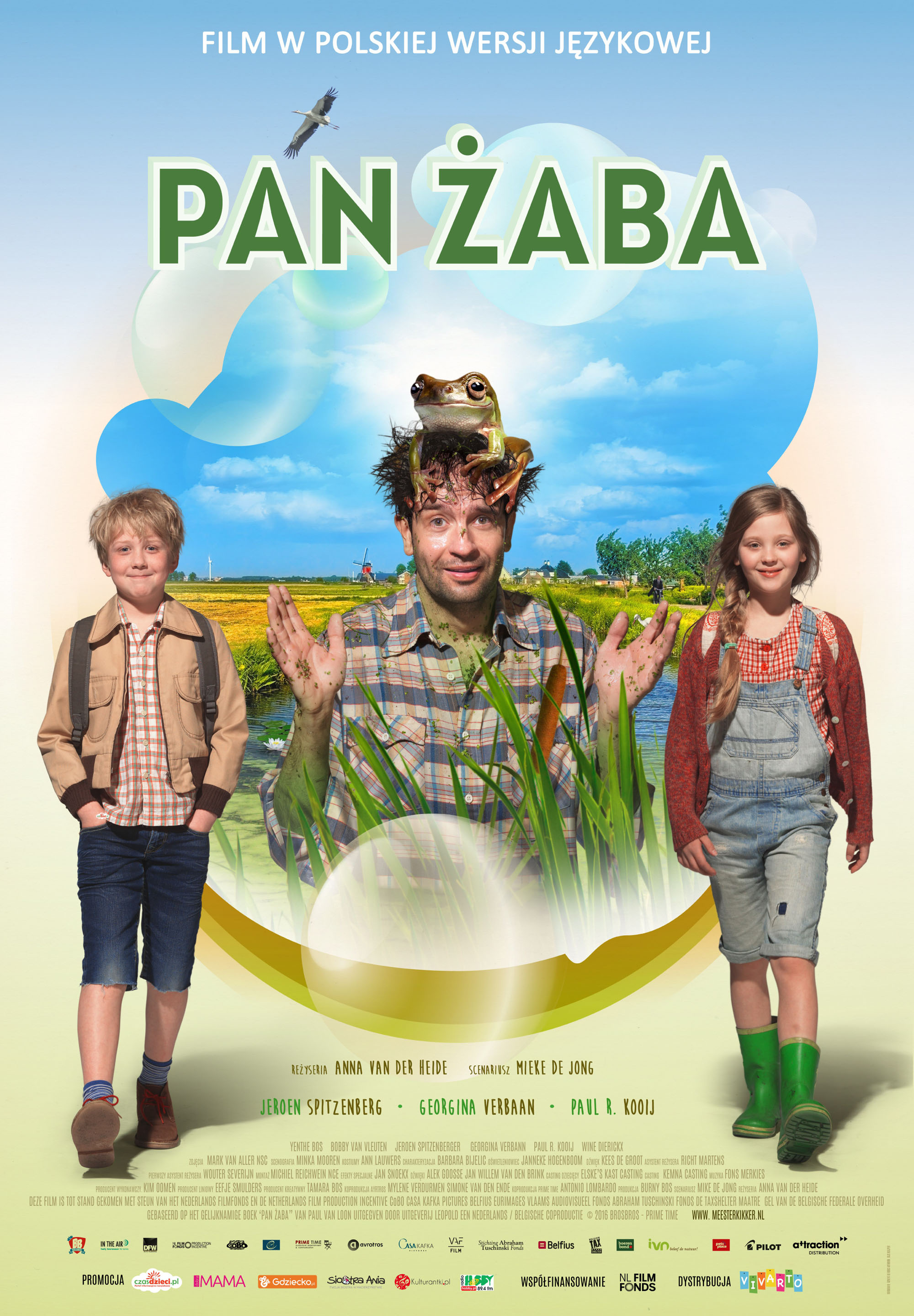 Polski plakat filmu 'Pan Żaba'
