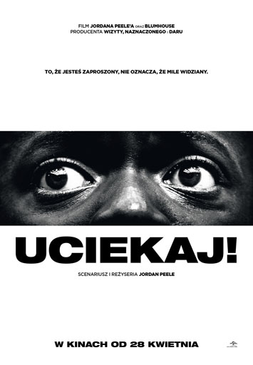 Polski plakat filmu 'Uciekaj!'