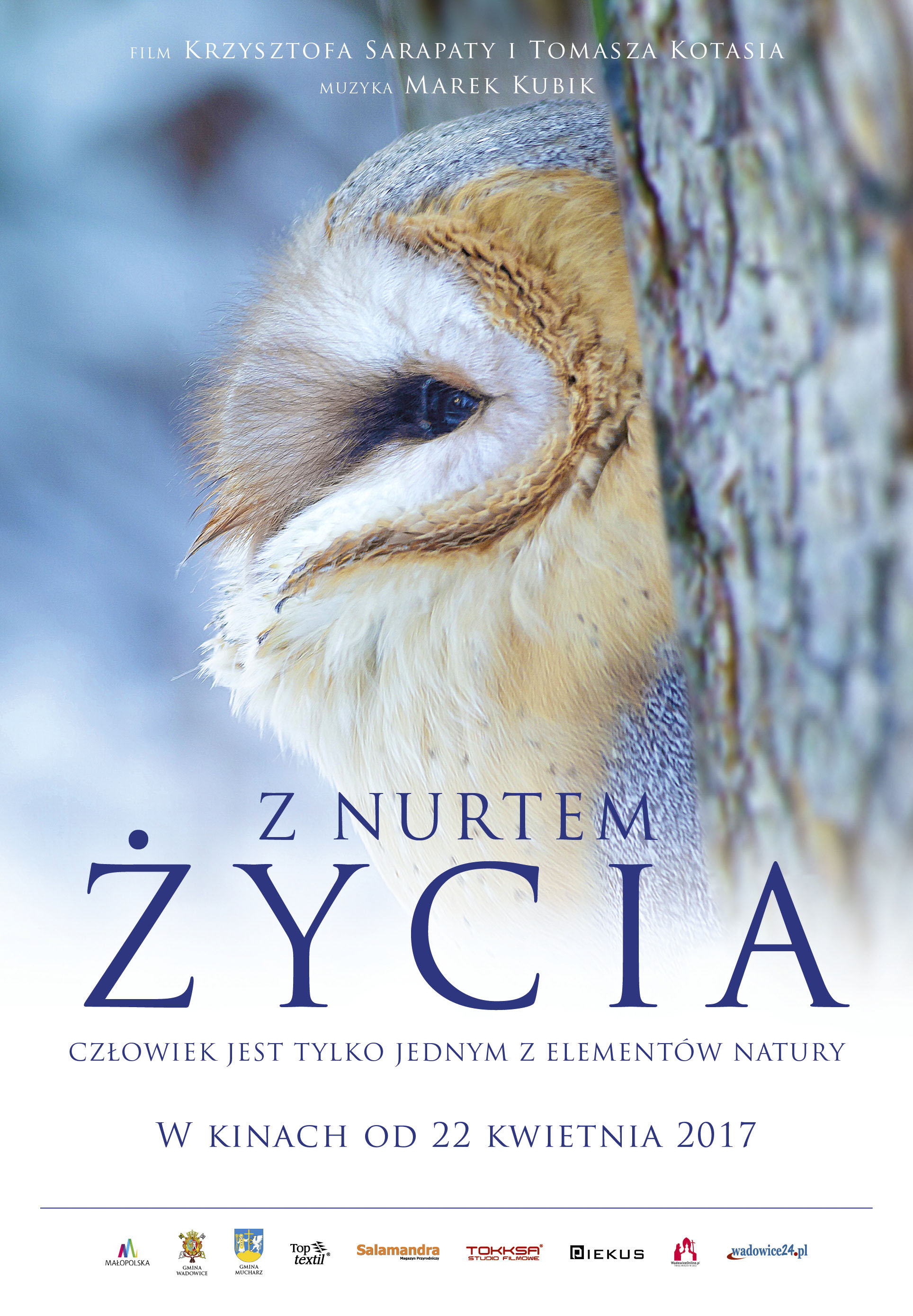 Polski plakat filmu 'Z nurtem życia'