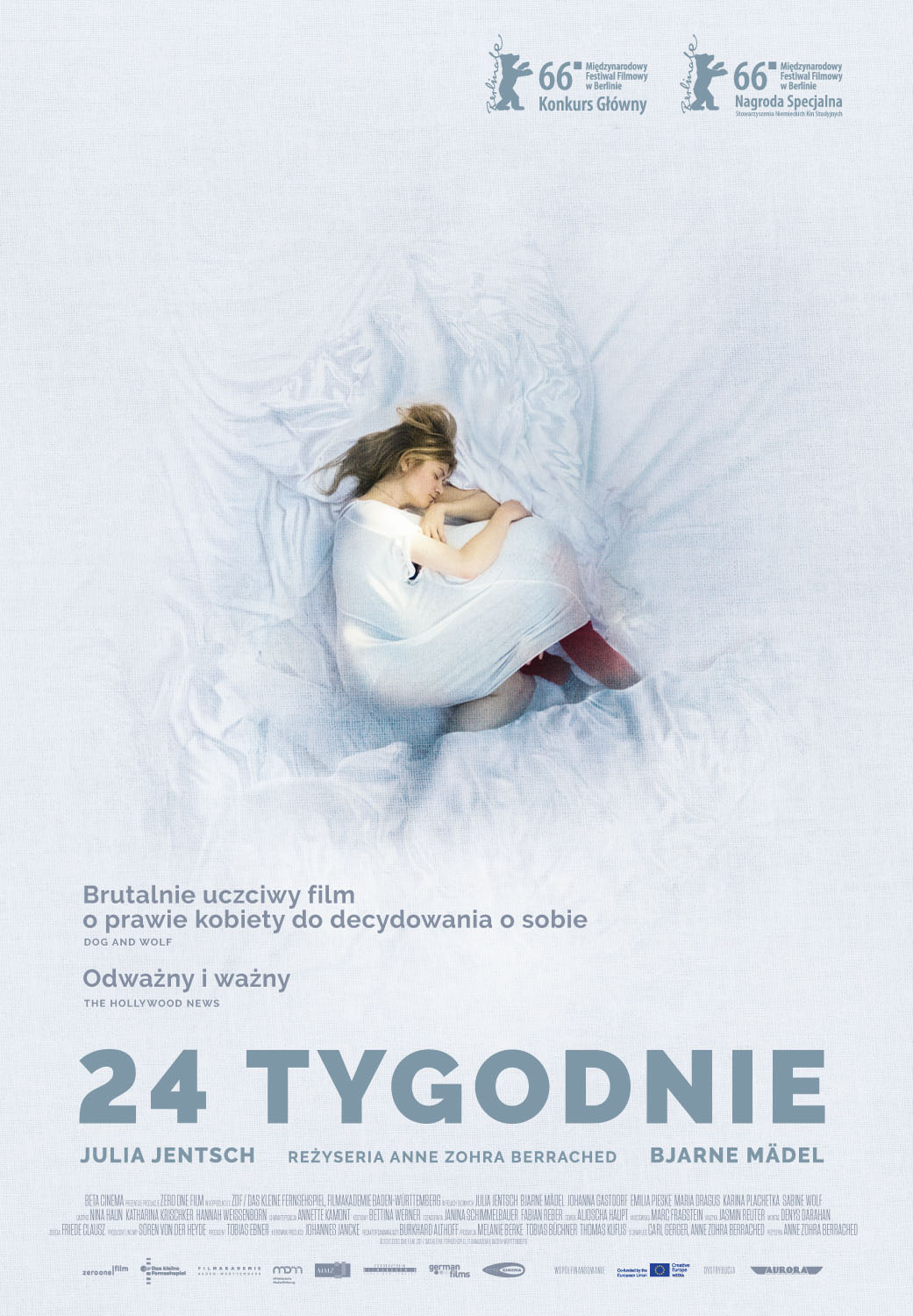 Polski plakat filmu '24 tygodnie'