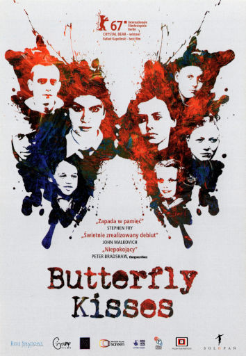 Przód ulotki filmu 'Butterfly Kisses'