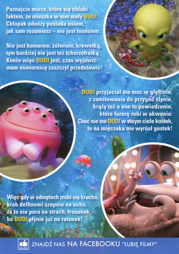Tył ulotki filmu 'Dudi: Cała naprzód'