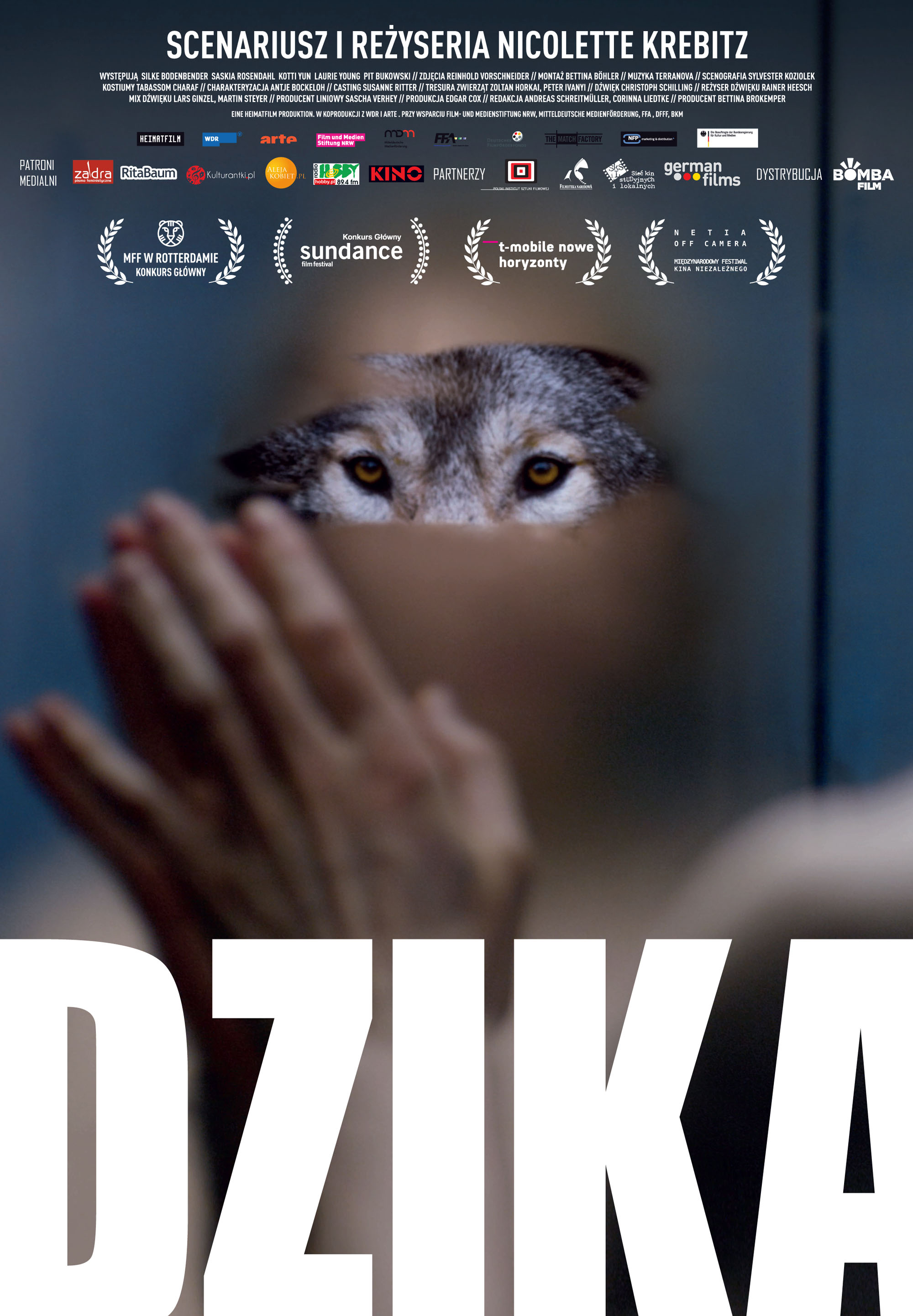 Polski plakat filmu 'Dzika'