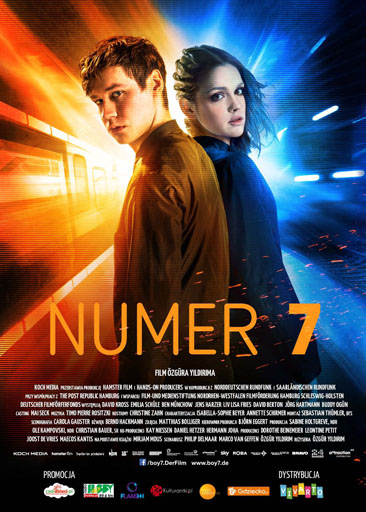 Przód ulotki filmu 'Numer 7'