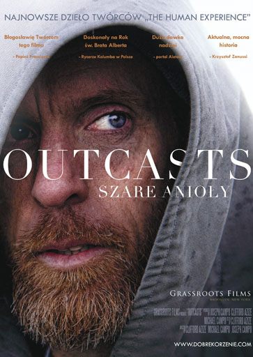 Polski plakat filmu 'Outcasts - Szare Anioły'