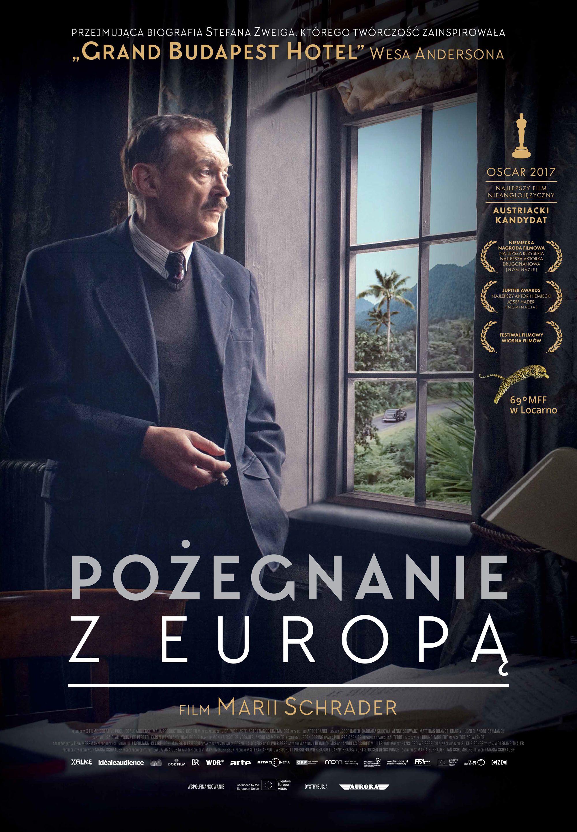 Polski plakat filmu 'Pożegnanie Z Europą'