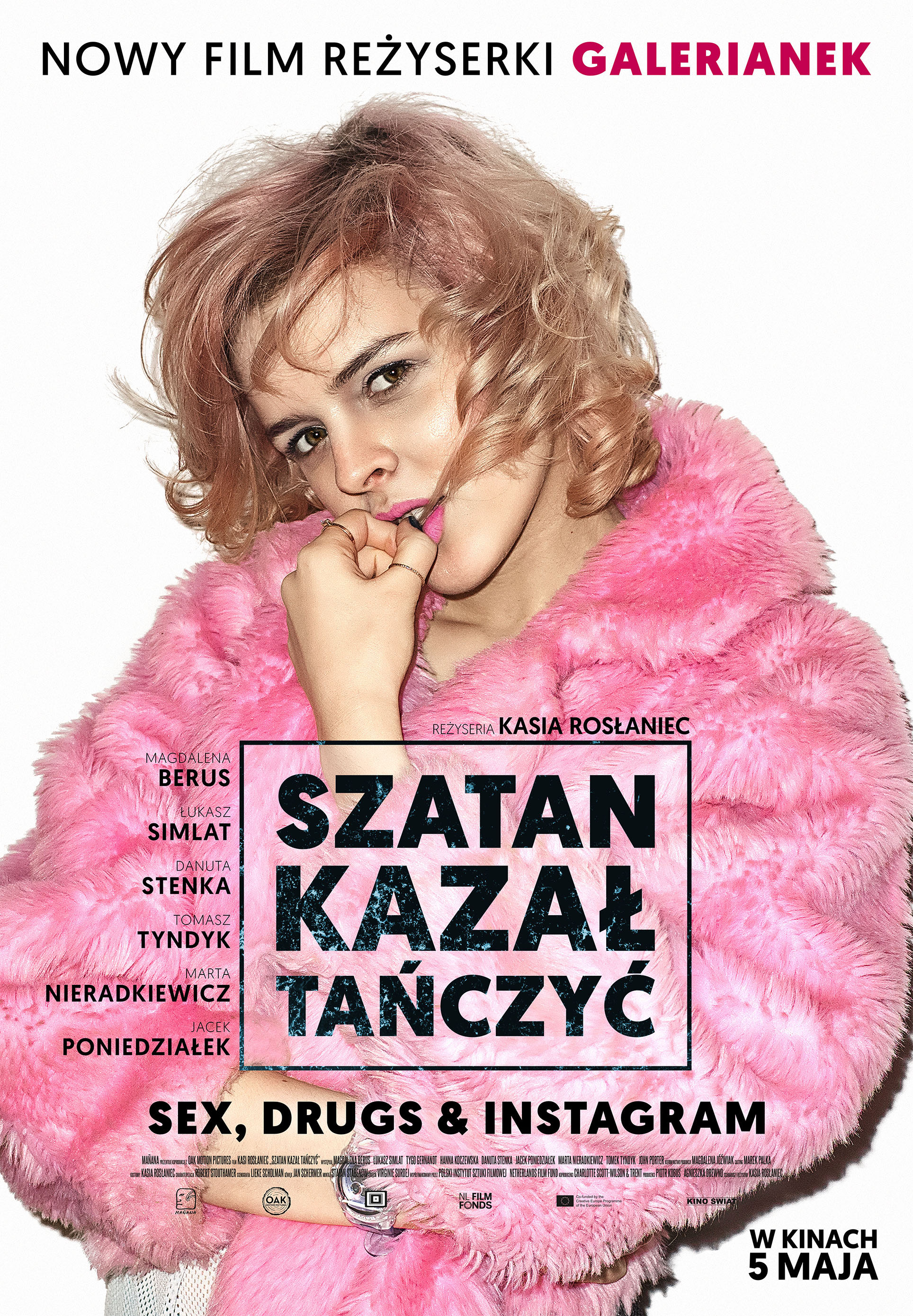 Polski plakat filmu 'Szatan kazał tańczyć'