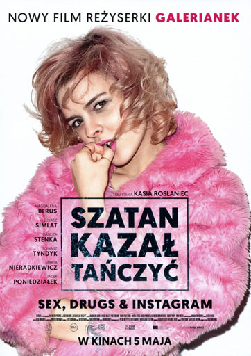 Przód ulotki filmu 'Szatan kazał tańczyć'