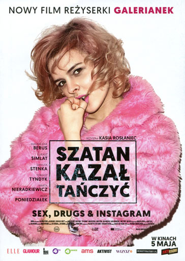 Przód ulotki filmu 'Szatan kazał tańczyć'