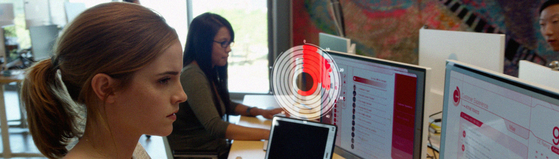 Baner filmu 'The Circle. Krąg' Baner filmu 'The Circle. Krąg'