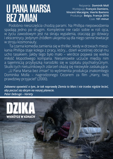 Tył ulotki filmu 'U pana Marsa bez zmian'
