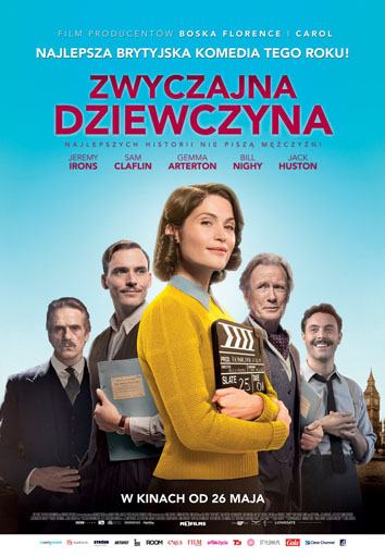 Polski plakat filmu 'Zwyczajna dziewczyna'