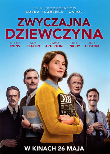 Przód ulotki filmu 'Zwyczajna dziewczyna'
