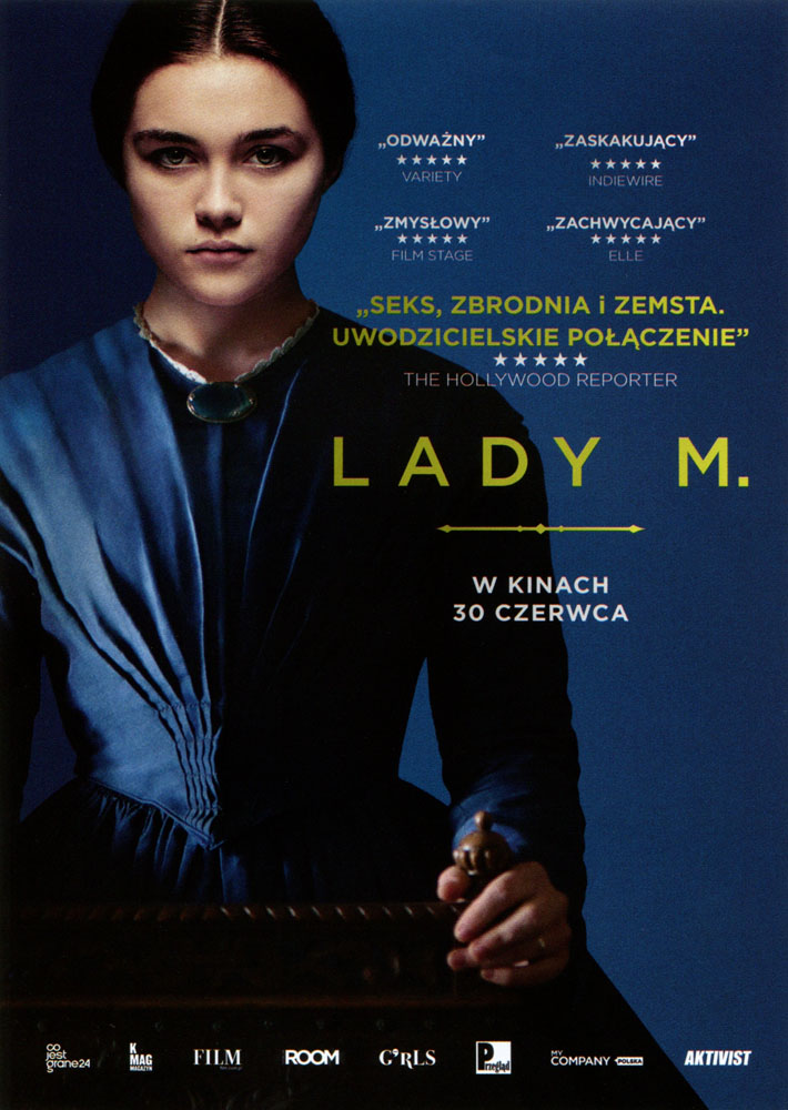Ulotka filmu 'Lady M. (przód)'