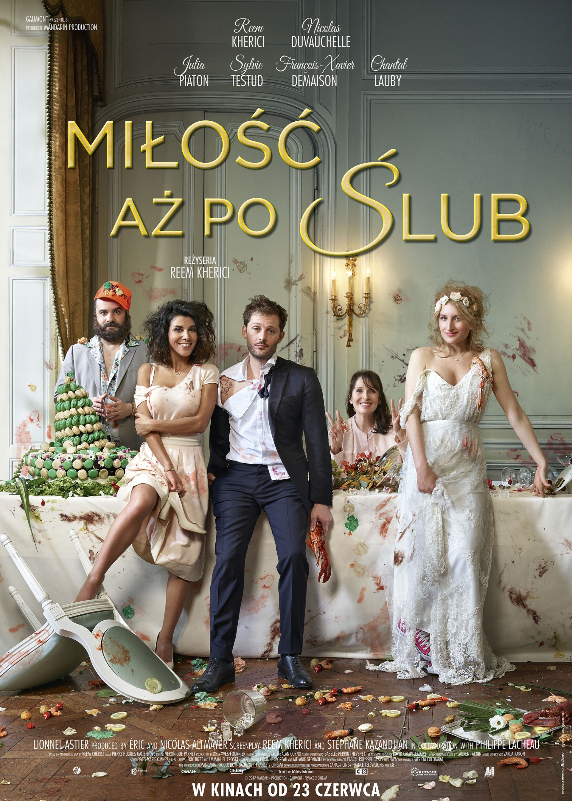 Polski plakat filmu 'Miłość aż po ślub'
