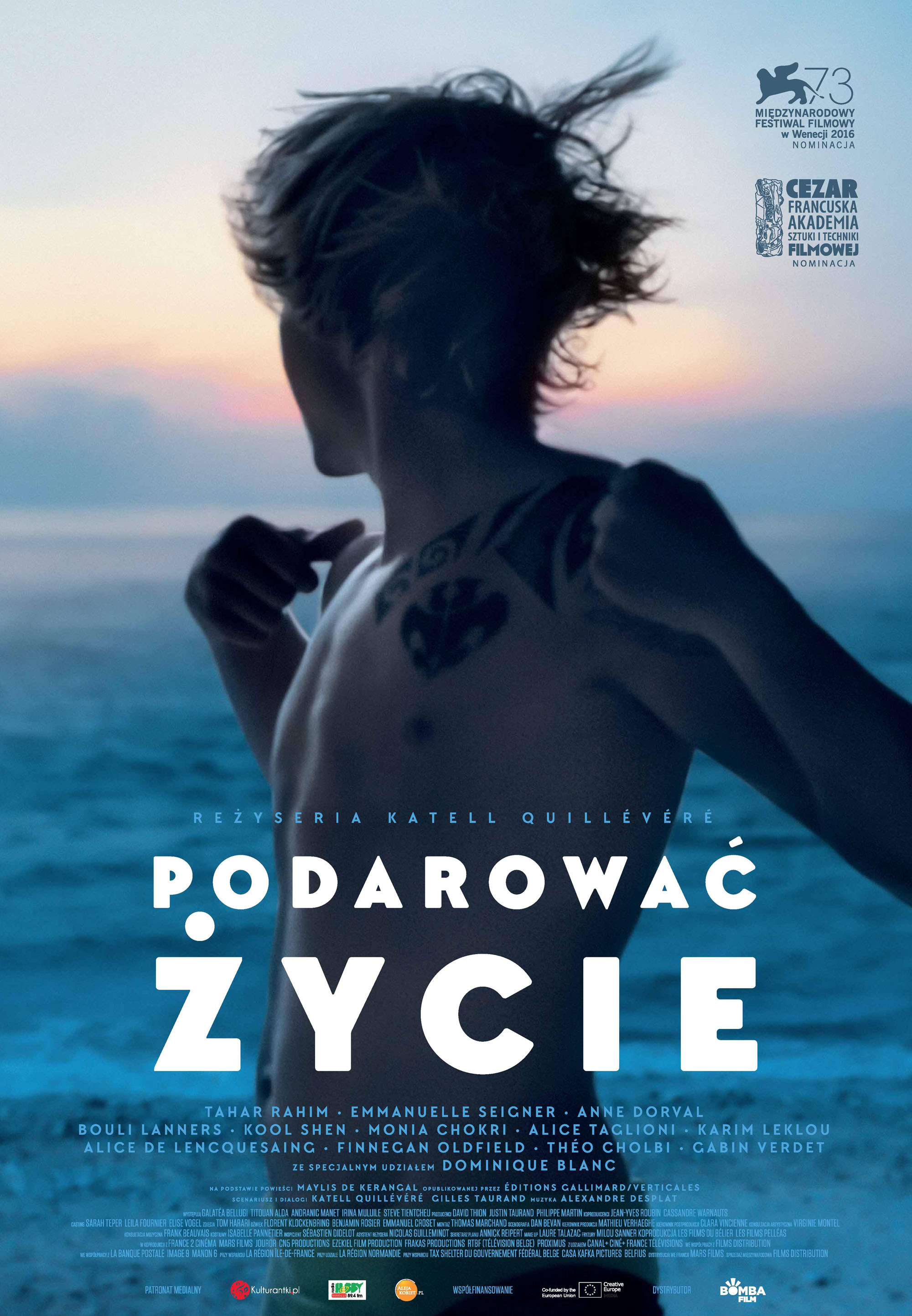 Polski plakat filmu 'Podarować życie'