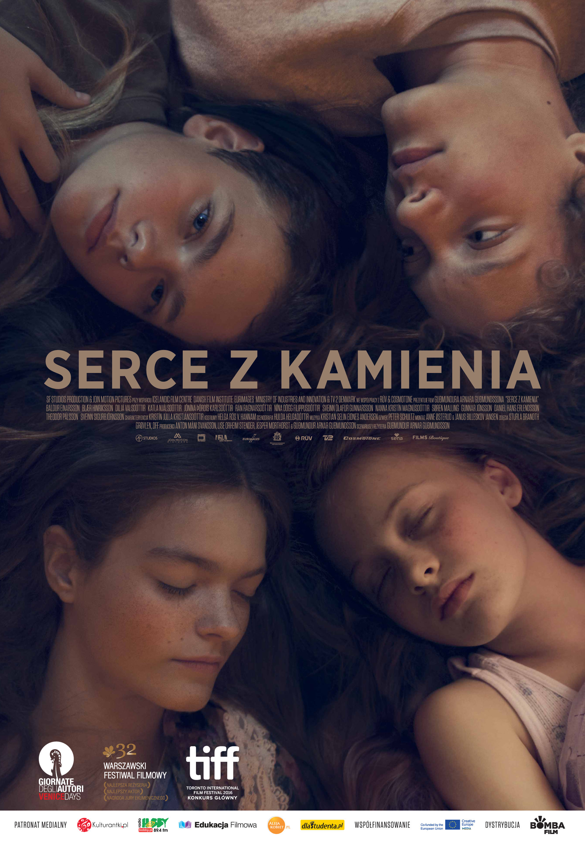 Polski plakat filmu 'Serce z kamienia'