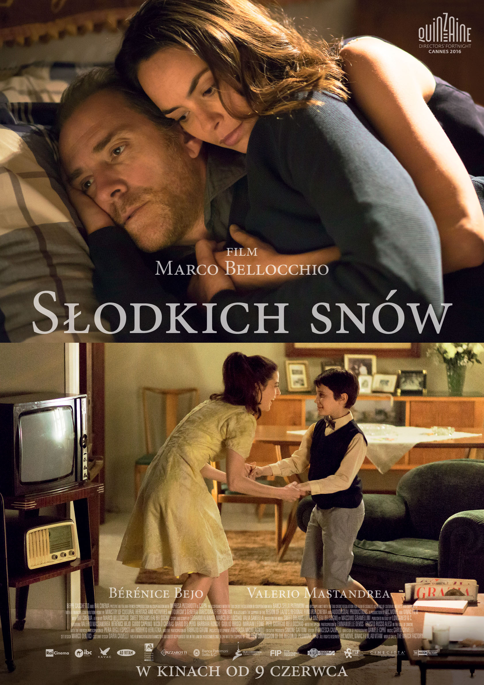 Polski plakat filmu 'Słodkich snów'