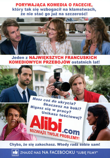 Tył ulotki filmu 'Alibi.com'