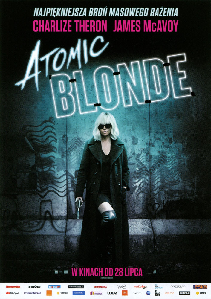 Ulotka filmu 'Atomic Blonde (przód)'