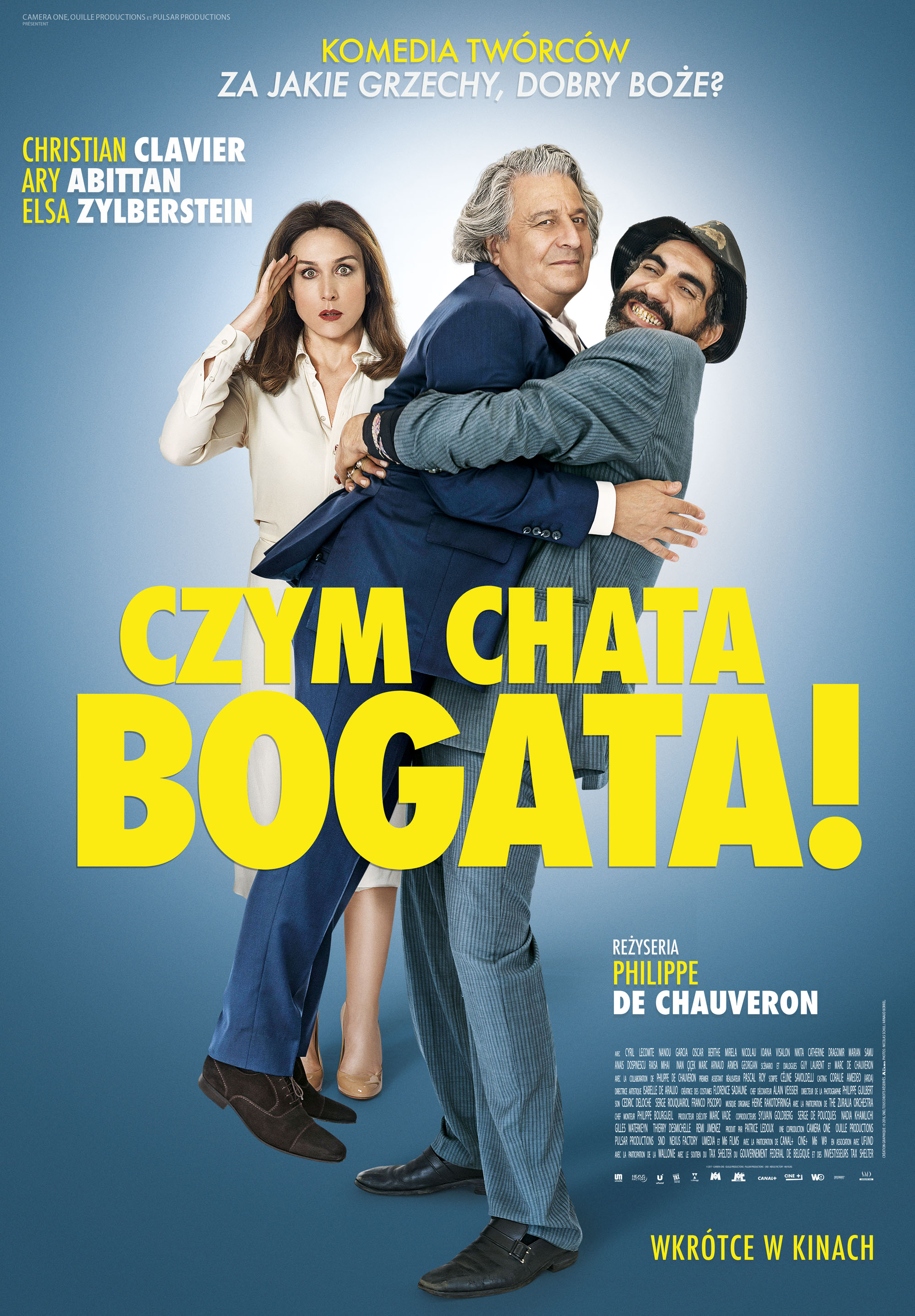 Polski plakat filmu 'Czym chata bogata!'