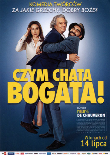 Przód ulotki filmu 'Czym chata bogata!'