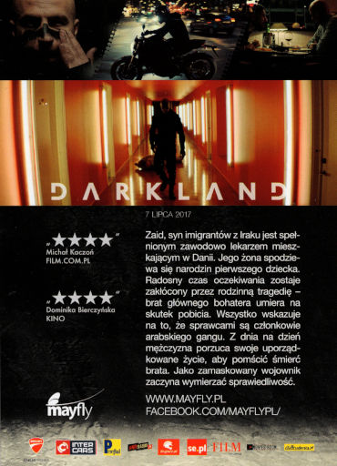 Tył ulotki filmu 'Darkland'