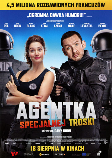 Przód ulotki filmu 'Agentka Specjalnej Troski'