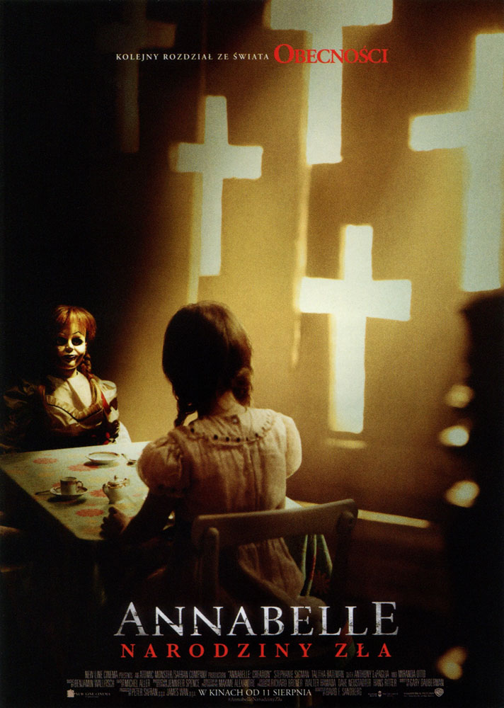 Ulotka filmu 'Annabelle: Narodziny Zła (przód)'