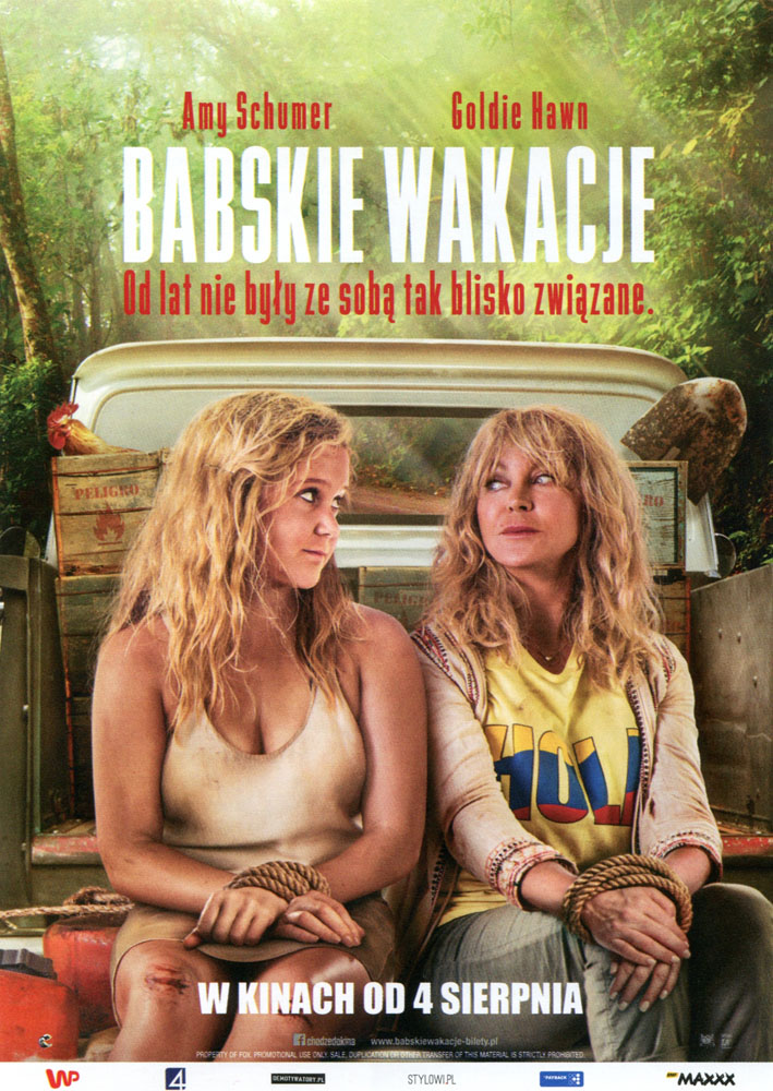 Ulotka filmu 'Babskie Wakacje (przód)'