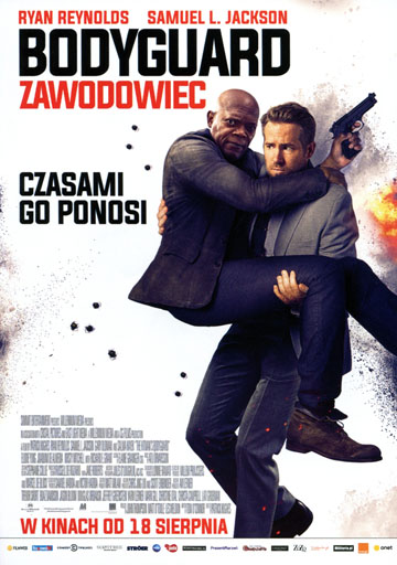 Przód ulotki filmu 'Bodyguard Zawodowiec'