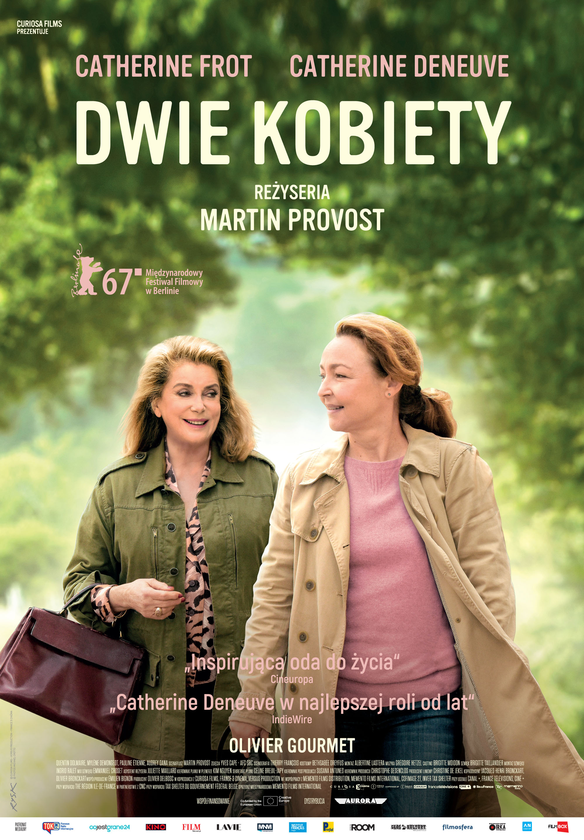 Polski plakat filmu 'Dwie kobiety'