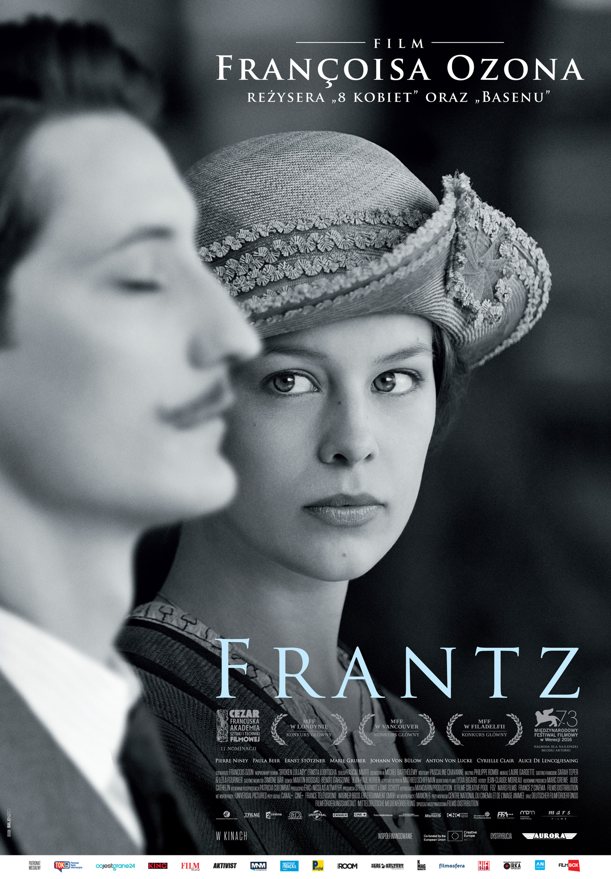Polski plakat filmu 'Frantz'