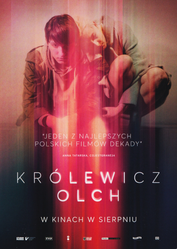 Przód ulotki filmu 'Królewicz Olch'