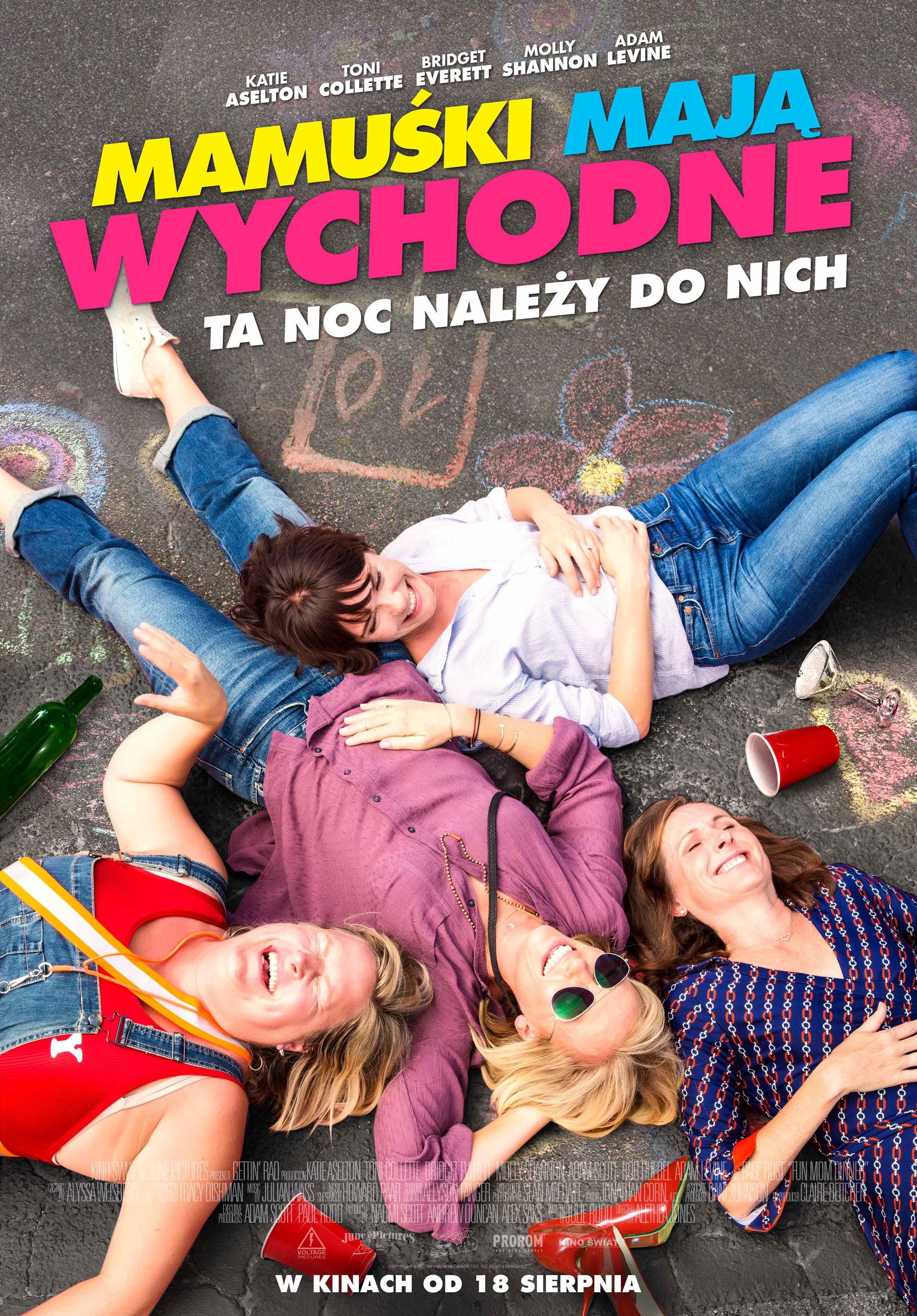 Polski plakat filmu 'Mamuśki mają wychodne'